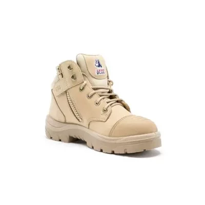 Steel Blue Parkes Zip Boot
